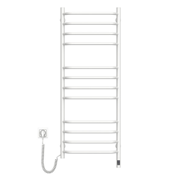 Electric heated towel rail NAVIN Blues 480x1200 left sensor with timer