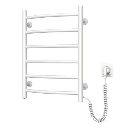 Heated towel rail Camellia 480x600 right