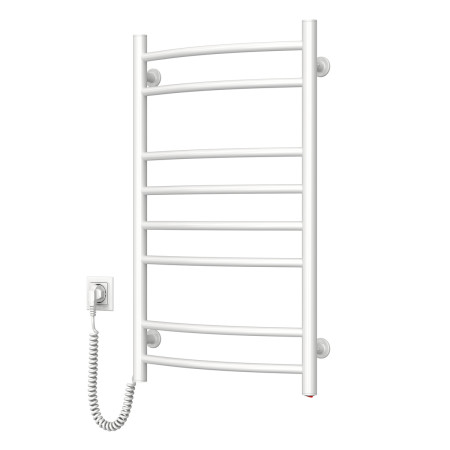 Heated towel rail Camellia 480x800 left