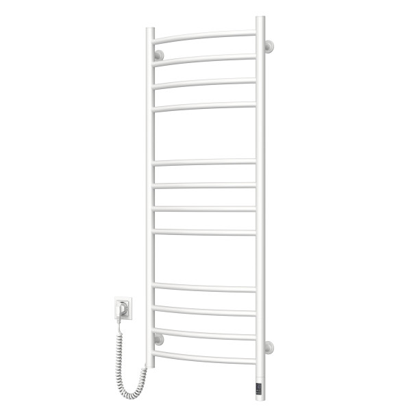 Electric heated towel rail NAVIN Camellia 480x1200 left sensor with timer