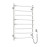 Heated towel rail Omega 530x800 right