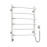 Heated towel rail Omega 530x600 Sensor right with timer