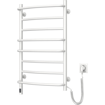 Heated towel rail Omega 530x800 Sensor right with timer