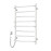 Heated towel rail Omega 530x800 left