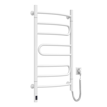 Heated towel rail Pirouette 480x800 Sensor right rotating with timer