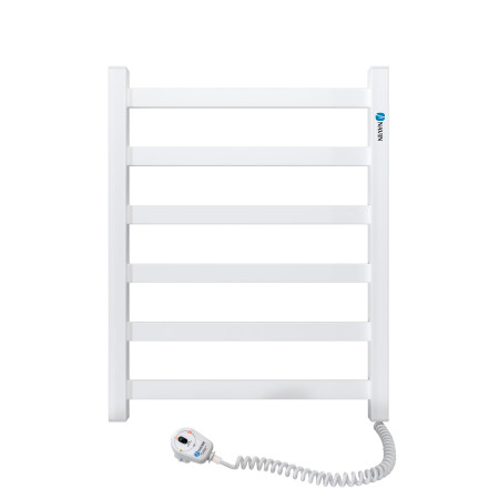 Heated towel rail Avangard 480x600 right with thermostat