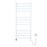 Heated towel rail Avangard 480x1200 Sensor right with timer, white