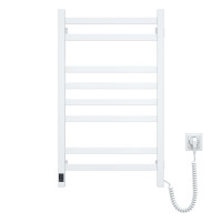 Heated towel rail Avangard 480x800 Sensor right with timer, white