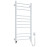 Heated towel rail Classic Quadro 500x1000 Sensor right with timer, white