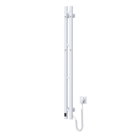 Electric heated towel rail Navin Silhouette Quadro 90x1200 Sensor right, white