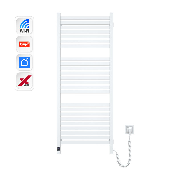 Електрична рушникосушка NAVIN Авангард X 480х1200 Sensor з WI-FI правобічна, біла
