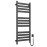 Heated towel rail Largo 500x1200 Sensor right with timer, black moire