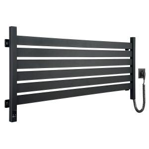 Електрична рушникосушка NAVIN Largo 1100х500 Sensor з Wi-Fi, широка правобічна, чорний муар