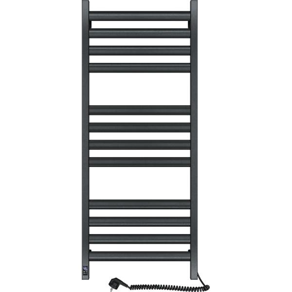 Рушникосушка електрична NAVIN Ellipse 500х1200 Sensor з Wi-Fi права, чорний муар