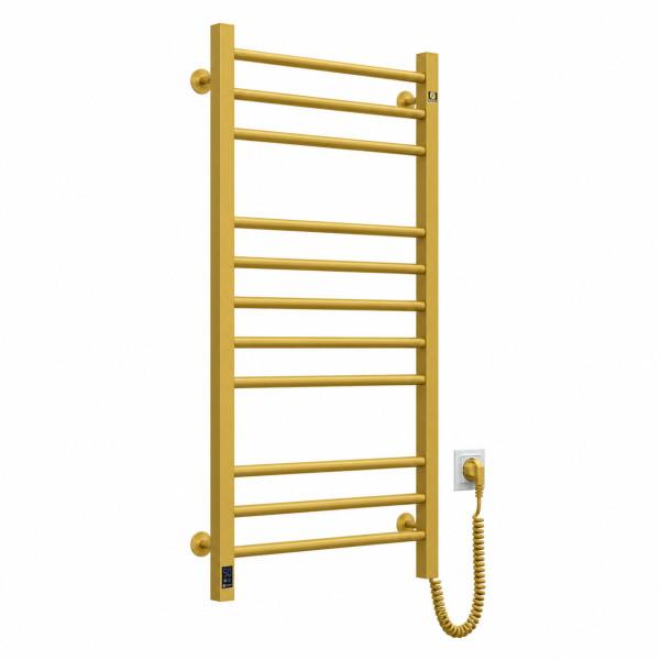 NAVIN Classic Quadro 500×1000 Sensor Electric Towel Warmer in Matt Gold