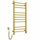 NAVIN Classic Quadro 500×1000 Sensor Electric Towel Warmer in Matt Gold
