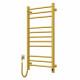 NAVIN Classic Quadro 500×1000 Sensor Electric Towel Warmer in Matt Gold