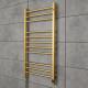 NAVIN Classic Quadro 500×1000 Sensor Electric Towel Warmer in Matt Gold