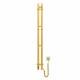 Electric towel warmer NAVIN Silhouette Quadro 90×1200 Sensor, right, matte gold