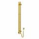 Electric towel warmer NAVIN Silhouette Quadro 90×1200 Sensor, right, matte gold