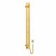 Electric towel warmer NAVIN Silhouette Quadro 90×1200 Sensor, right, matte gold