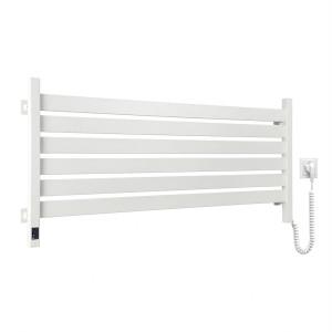 Електрична рушникосушка NAVIN Largo 1100х500 Sensor з Wi-Fi, широка правобічна, білий оксамит