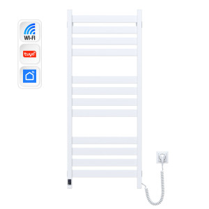 Рушникосушка Largo 500х1200 Sensor з Wi-Fi, правобічна з таймером, білий оксамит