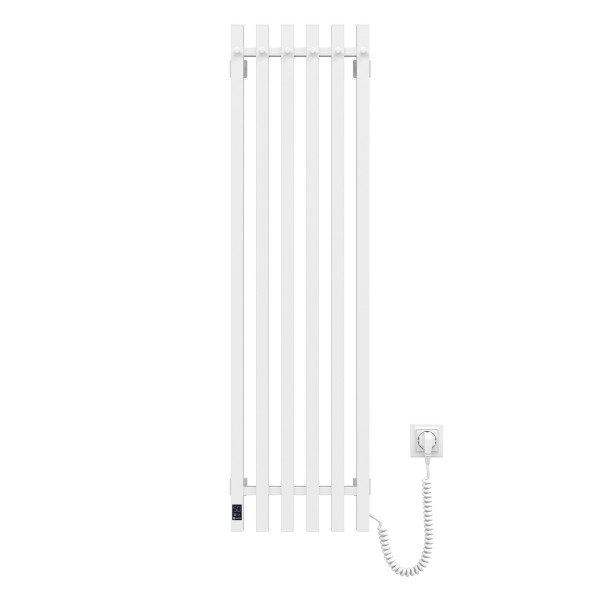 Electric towel dryer Navin Levante 330x1200 Sensor right-hand, white velvet