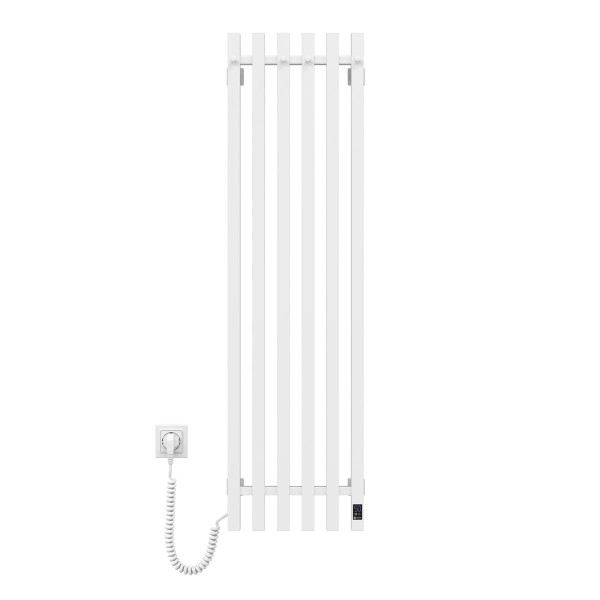 Рушникосушка електрична Navin Levante 330х1200 Sensor лівостороння, білий оксамит