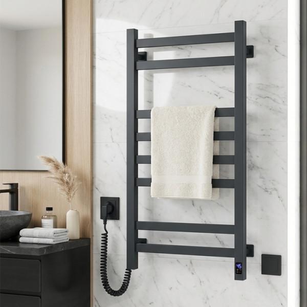 Электрическое полотенцесушитель NAVIN Авангард 480×800 Sensor левый, антрацит