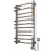 Electric heated towel rail Grandis 480x800 with heating element Sigma 300 W