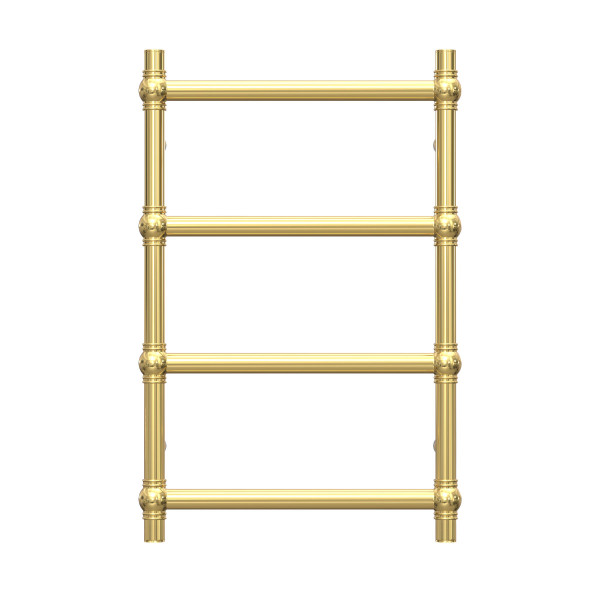 Water heated towel rail NAVIN Retro 500x800, gold