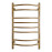 Water stainless heated towel rail Camellia 500x800 bronze