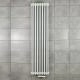 Vertical radiator NAVIN Calidum 3-10 460x1800 bottom central connection 50 mm, anticor, white