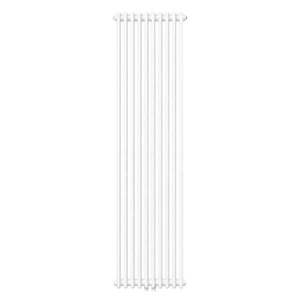 Vertical radiator NAVIN Calidum 3-10 460x1800 bottom central connection 50 mm, anticor, white