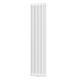 Vertical radiator NAVIN Calidum 3-10 460x1800 bottom central connection 50 mm, anticor, white