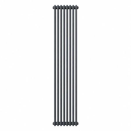 Вертикальний радіатор Calidum 2-8 380х1800, anticor, антрацит