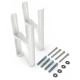 Set of floor brackets for NAVIN Calidum 3 tubular radiators, 2 pcs.