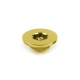 Air vent for heated towel rails NAVIN 1/2, gold
