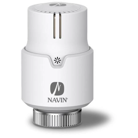 Thermostatic head NAVIN TRV 01-W for radiator, white