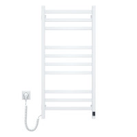 Рушникосушка Авангард 480х1000 Sensor лівобічна з таймером, біла