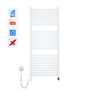 Електрична рушникосушка NAVIN Авангард X 480х1200 Sensor з WI-FI лівобічна, біла