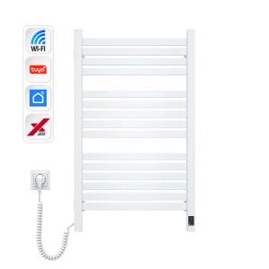 Електрична рушникосушка NAVIN Авангард X 480х800 Sensor з WI-FI лівобічна, біла