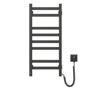 Рушникосушка Авангард 360х800 Sensor правобічна з таймером, чорний муар