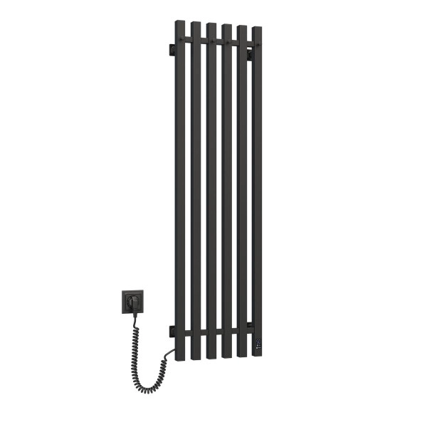 Electric towel dryer Navin Levante 330x1200 Sensor left-hand, black moiré