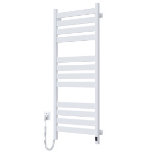 Рушникосушка Largo 500х1200 Sensor лівобічна з таймером, білий оксамит